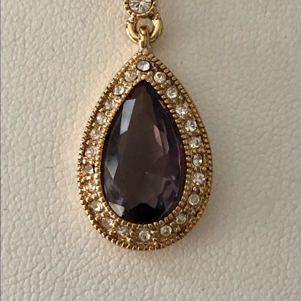 Carolee Lilac Crystal Necklace